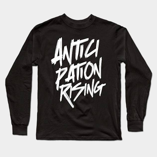 Anticipation Rising Name Band Tee Long Sleeve T-Shirt by Author Kat Singleton 